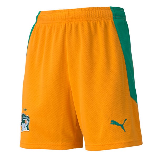 Pantalones Costa De Marfil 1ª Kit 2020 Naranja